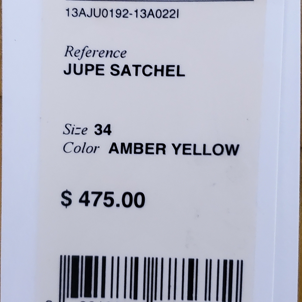 Isabel Marant Amber Yellow Jupe Satchel Mini Skirt - Picture 10 of 11